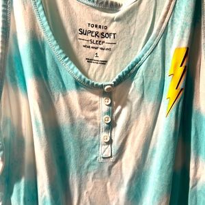 Torrid Size 1 sleep romper super soft. Only worn once for only s few minutes